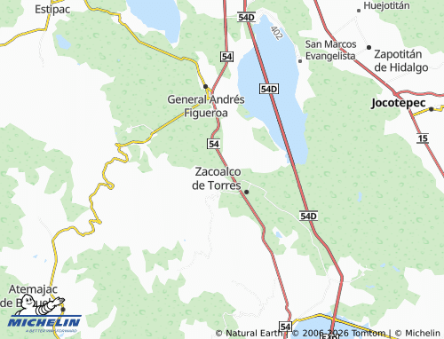 Mappa MICHELIN Los Briseño - ViaMichelin