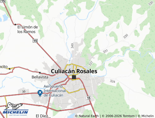 MICHELIN Juan de Dios Batiz map - ViaMichelin