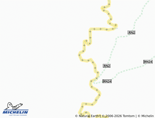 Mappa MICHELIN Goré Bouéeya - ViaMichelin