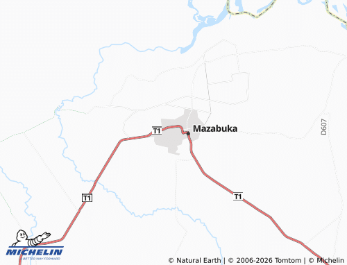 Mapa MICHELIN Kapufi - ViaMichelin