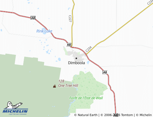 MICHELIN-Landkarte Dimboola - ViaMichelin