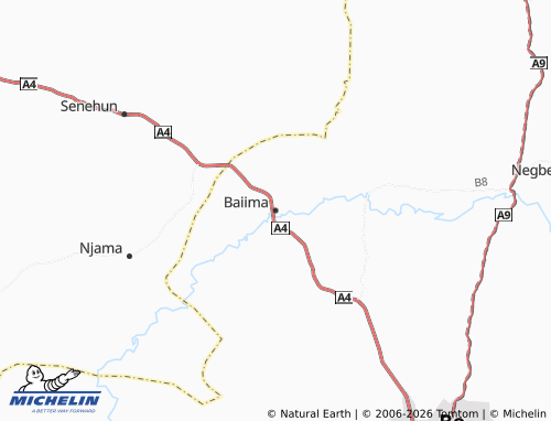 Carte MICHELIN Baiima - ViaMichelin