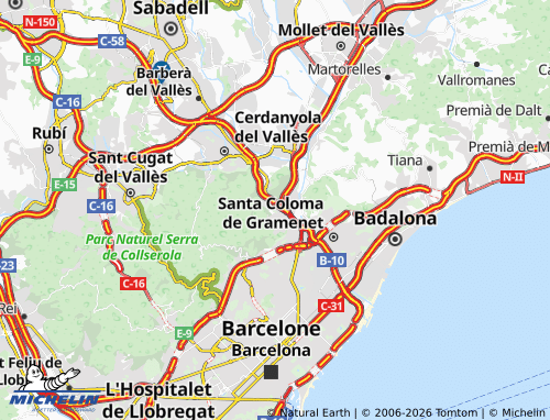 Carte MICHELIN Santelvira - ViaMichelin
