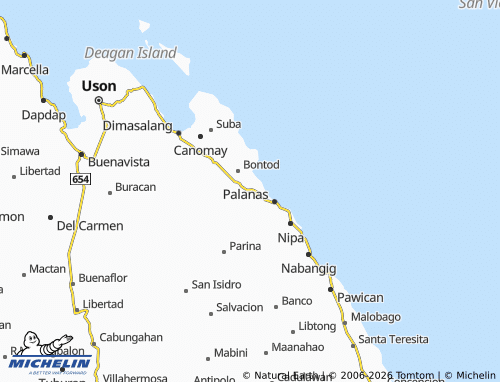 MICHELIN Maravilla map - ViaMichelin