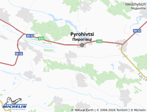 Carte MICHELIN Masivtsi - ViaMichelin