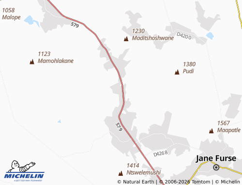 MICHELIN-Landkarte Diphagane - ViaMichelin