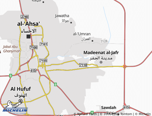 MICHELIN Badr map - ViaMichelin