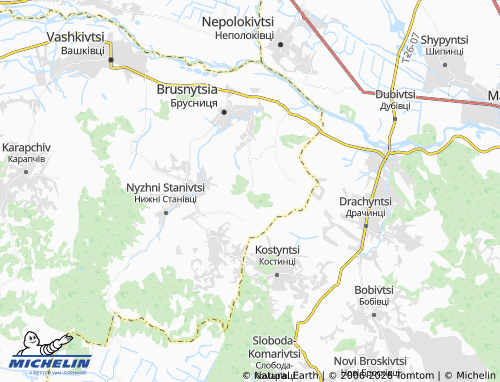 Mappa MICHELIN Dibrova - ViaMichelin