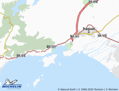 MICHELIN Coroa Grande map - ViaMichelin