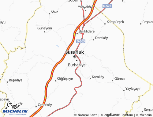 Mappa MICHELIN Han - ViaMichelin
