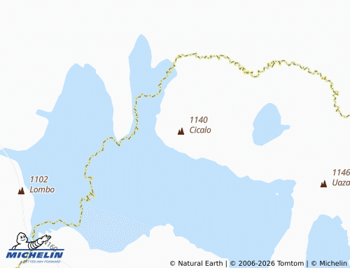 Kaart MICHELIN Cicalo - ViaMichelin