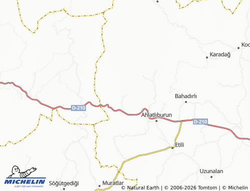 Mappa MICHELIN Kumarlar - ViaMichelin