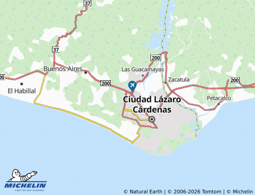 Mapa MICHELIN San Felipe de Jesús - ViaMichelin