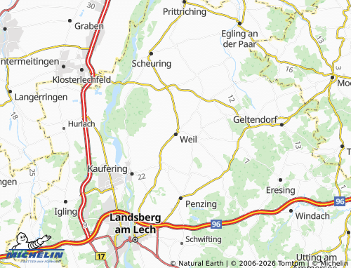 MICHELIN Weil map - ViaMichelin