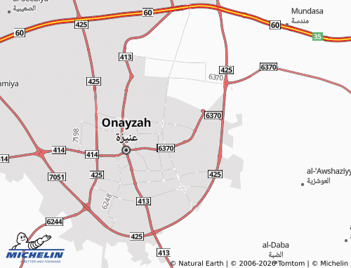 MICHELIN-Landkarte al-Malik Fahd - ViaMichelin