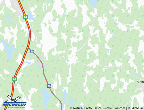 MICHELIN Ödestugu map - ViaMichelin