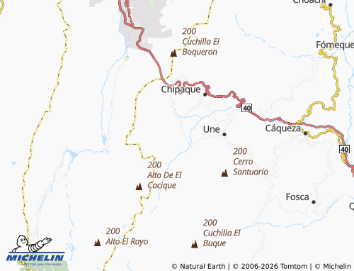 Carte MICHELIN Potrero Grande - ViaMichelin