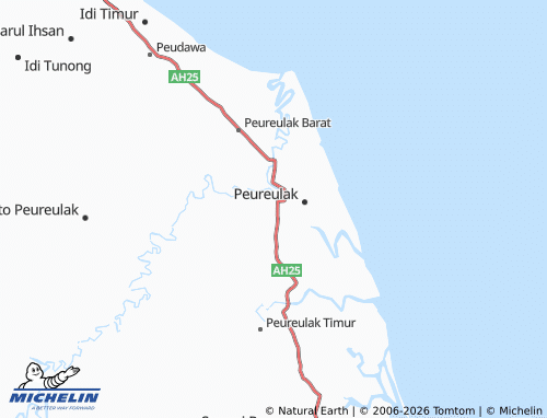 MICHELIN Lhok Dalam map - ViaMichelin