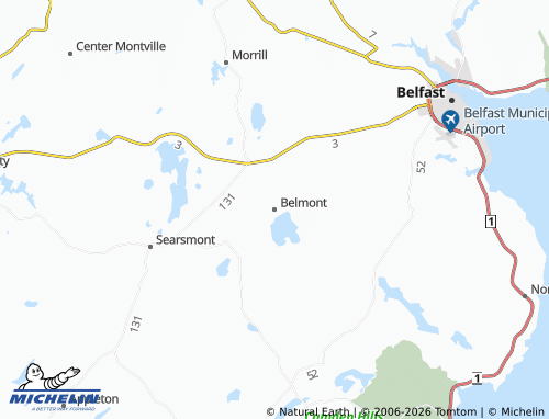 Mapa MICHELIN Belmont - ViaMichelin
