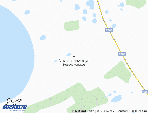 MICHELIN Novochanovskoye map - ViaMichelin