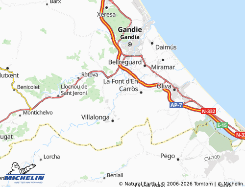 Mappa MICHELIN Potries - ViaMichelin