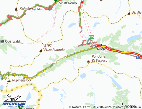 Mappa MICHELIN Ossasco - ViaMichelin