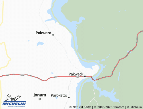 MICHELIN Pacego map - ViaMichelin