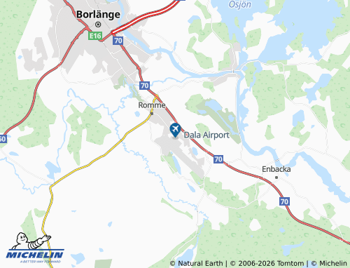 Mappa MICHELIN Norre Romme - ViaMichelin