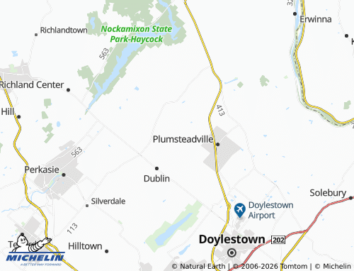 Mappa MICHELIN Bedminster - ViaMichelin