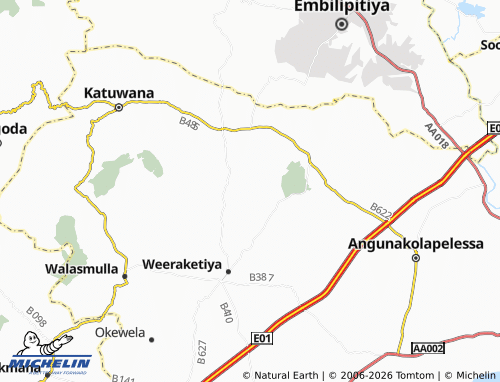 Mapa MICHELIN Kuda Bibula North - ViaMichelin