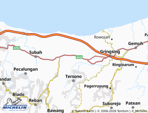 MICHELIN-Landkarte Banaran - ViaMichelin