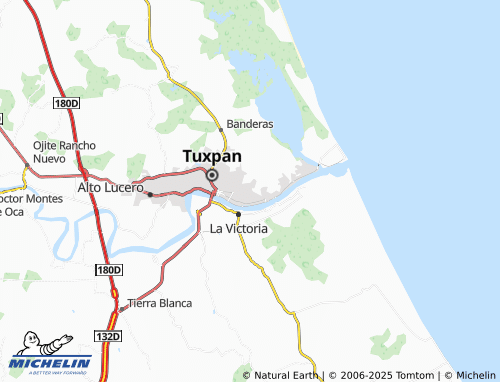 MICHELIN Las Delicias map - ViaMichelin
