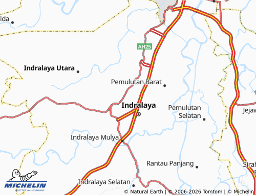 MICHELIN-Landkarte Palem Raya - ViaMichelin