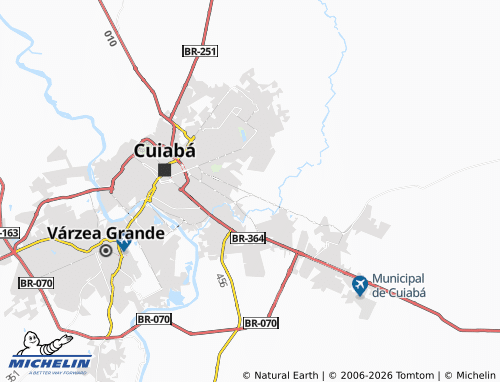 Mapa MICHELIN Recanto dos Pássaros - ViaMichelin