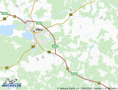 MICHELIN Umbsaare map - ViaMichelin