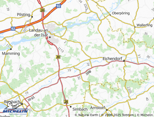 MICHELIN-Landkarte Wildthurn - ViaMichelin