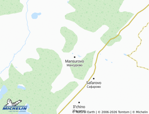 MICHELIN-Landkarte Mansurovo - ViaMichelin