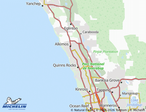 Kaart MICHELIN Jindalee - ViaMichelin