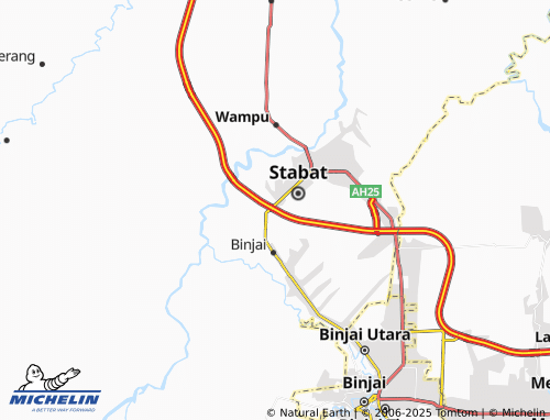 MICHELIN Kwala Bingai map - ViaMichelin