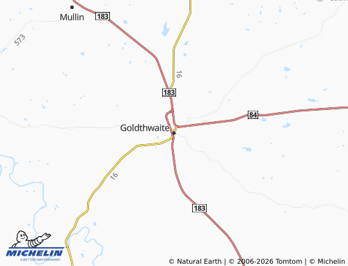 Mappa MICHELIN Goldthwaite - ViaMichelin