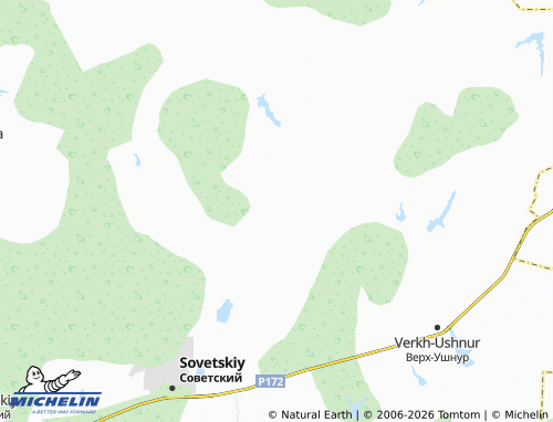 MICHELIN-Landkarte Kolyanur - ViaMichelin