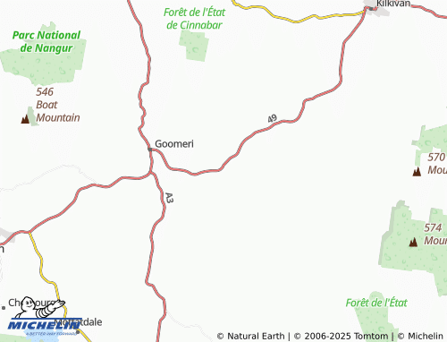 MICHELIN Kinbombi map - ViaMichelin