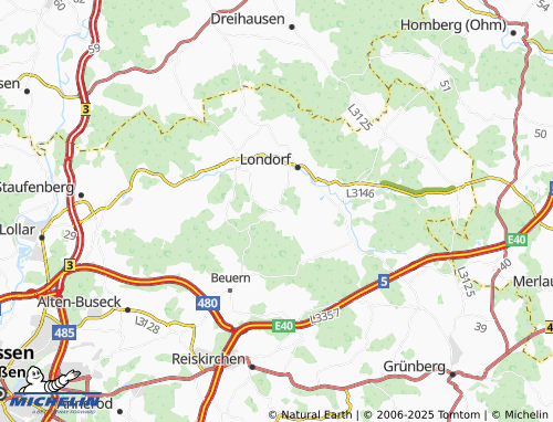 MICHELIN Allertshausen map - ViaMichelin
