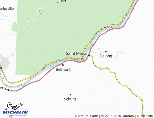 Mappa MICHELIN Newport - ViaMichelin