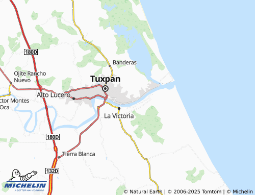 MICHELIN Leyes de Reforma map - ViaMichelin