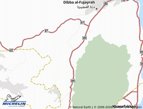 MICHELIN Al Halah map - ViaMichelin