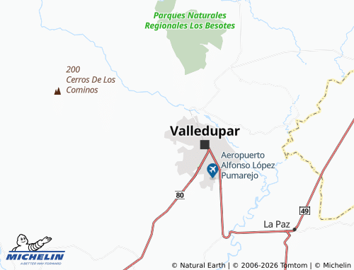 Carte MICHELIN La Nevada - ViaMichelin