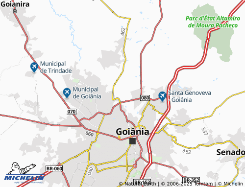 MICHELIN Jardim Bom Jesus map - ViaMichelin