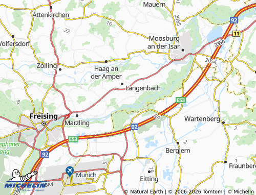 Mappa MICHELIN Windham - ViaMichelin