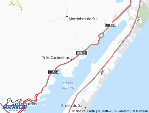 Carte MICHELIN Santa Rita - ViaMichelin
